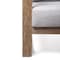 Armen Living Paradise Outdoor Light Eucalyptus Wood Lounge Chair with Gray Cushions LCPRCHLALT - alternate 10